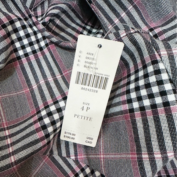 Maeve One-Shoulder Asymmetrical Slim Midi Dress Size 4P - Picture 7 of 7